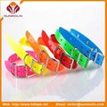 Soft touch and comfortable tpu material dog collar 1