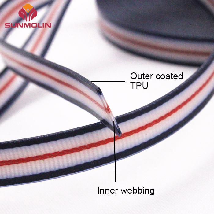 TPU coated webbing strap