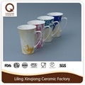 customized ceramic stoneware coffee cup