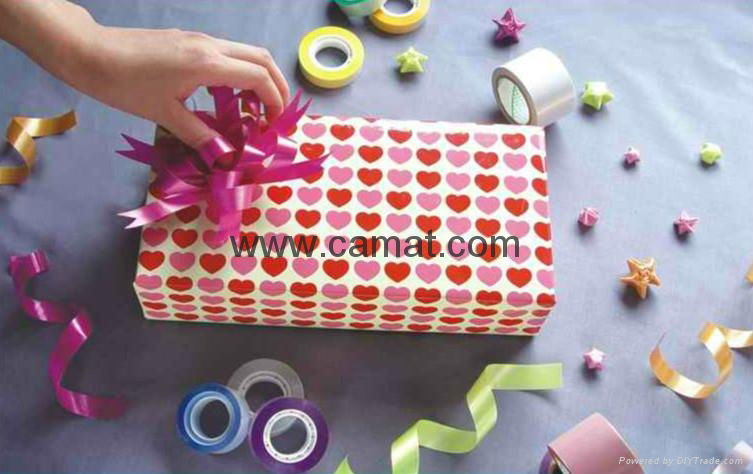 Colored Water Based Acrylic Adhesive Tape Silk Tape Decoration Tape