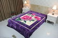 100% Polyester  raschel High Class quality blankets  2