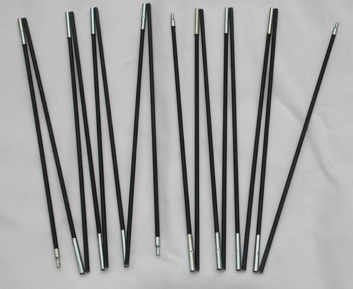 light weight fiberglass tent pole with high quality 3