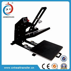 Auto open heat press machine