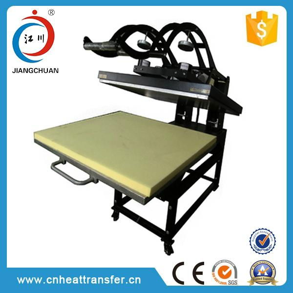 Im*1m new type heat press auto open printing machine