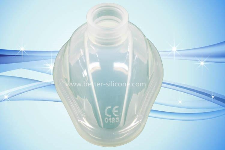 Disposable Gas Respirator Silicone Face Mask 4