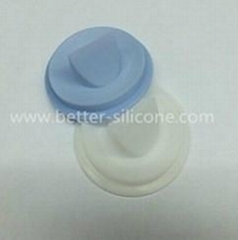 Silicone Medical Duckbill  Shaped Valves for Oxygen Resuscitator