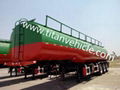 3 axle 60000 liter fuel trailer with air suspension axle 2