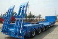 tri-axle excavator trailer for tractor 2