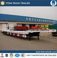 tri-axle excavator trailer for tractor 5