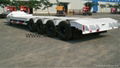 Low bed truck trailers