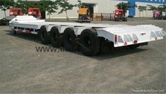 Low bed truck trailers 