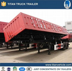 Titan 50 ton 3 axles dumper semi trailer