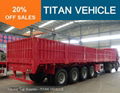 TITAN 40 ton Flatbed Dropside Trailer with Sidewall 5