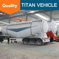 TITAN 60cbm Cement Bulker Tank Carrier Trailer with BPW Axle 4