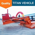 TITAN 80 ton front loading gooseneck lowboy trailer 3