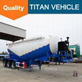 TITAN 3 axle 60cbm bulk cement tanker trailer for sale 2
