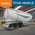 TITAN 3 axle 60cbm bulk cement tanker trailer for sale 5