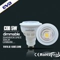 5W 80/90Ra 450lm high quality led spot light gu10 with 3 years warranty