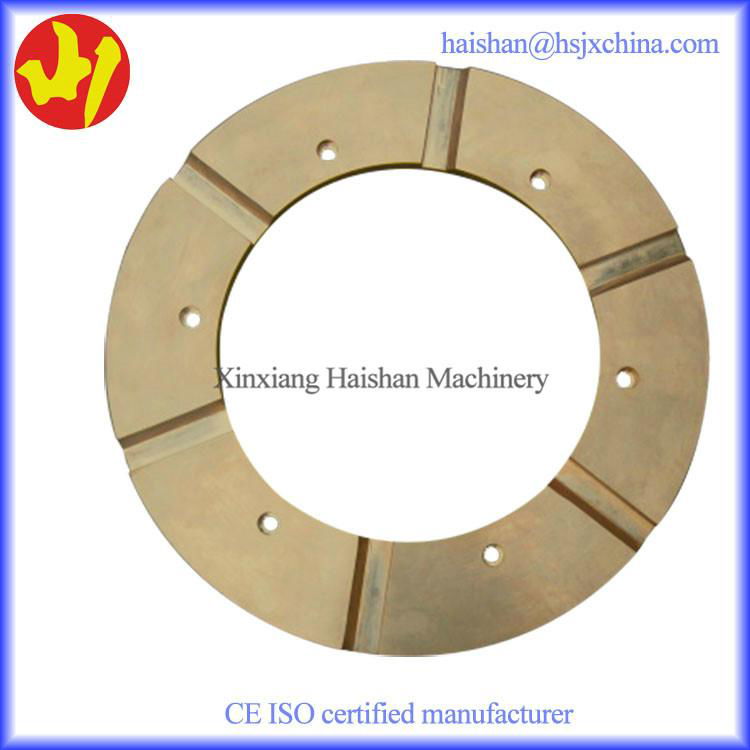 High quality Bronze Metso G12 Thrust Bearing Plate