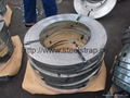 Galvanized steel strapping