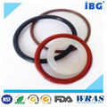 Molded Silicone Bellows rubber grommets 2