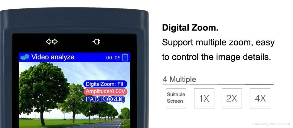 DT-T30   PTZ control tester  3