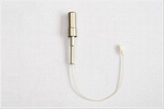 Gas range temperature control sensor