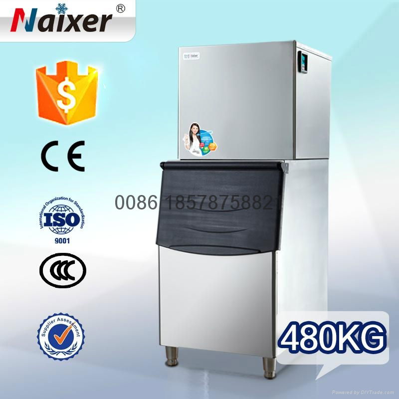 Naixer automatic commercial manual ice crusher machine