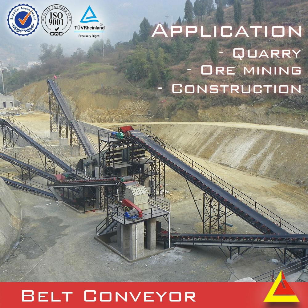 2015 new conveyor belt TD 500 for stone crusher  5