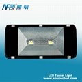 Pure white 200w outdoor ultra bright led flood tunnel light 4