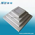 Surface mount 24w flat led panel light 300X300MM aluminum indoor square led ligh 4