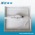 Surface mount 24w flat led panel light 300X300MM aluminum indoor square led ligh 2