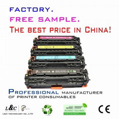 Top Consumable 305A CE410A Color Toner Cartridge for HP Color Laserjet M451/M451