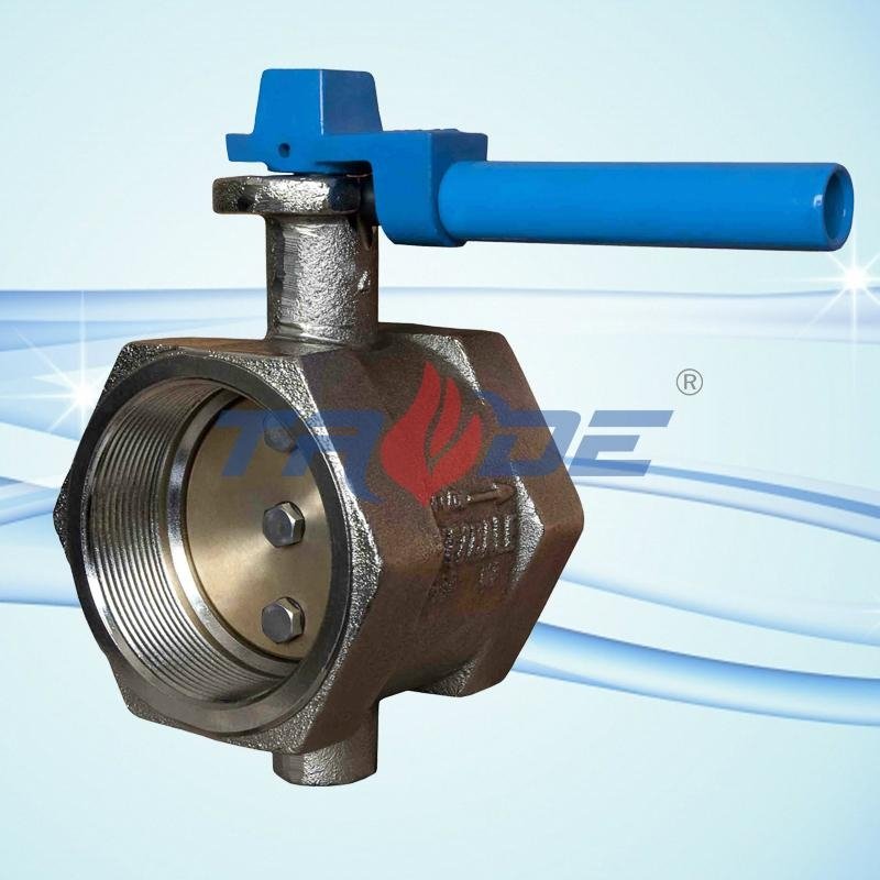 Theaded ends butterfly valves