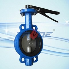 butterfly valve without pins