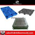 Zhejiang high quality custom single side mold plastic pallet moulds