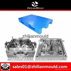 zhejiang high strength flat top plastic pallet moulds