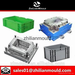 taizhou injection mold making plastic crate mould of high quality