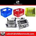 high quality plastic cola crate mould