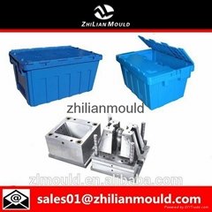 tazihou high quality stackable injection plastic crate mould maker