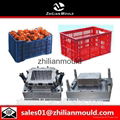 taizhou high quality plastic vegetable crate injection mould supplier 1