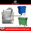 zhejiang taizhou high quality plastic dustbin mould garbage bin molding