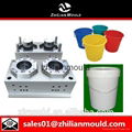 taizhou multi-cavity plastic bucket storage mold pail injection mould 1