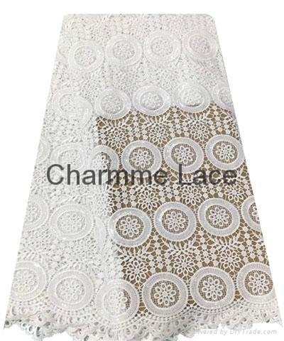 CORD/GUIPURE LACE WITH SEQUINS 3