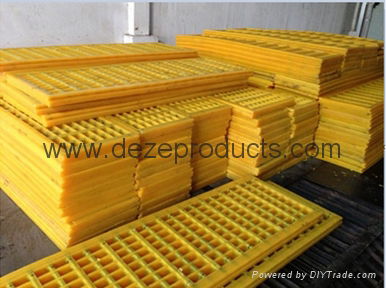 Polyurethane trommel screens 2