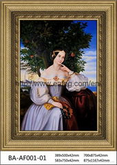 bedroom decoration canvas set modern woman beautiful lady oil painting