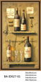 Cuadros Decoracion Stretched Canvas Print Wine Bottle Abstract Painting 1