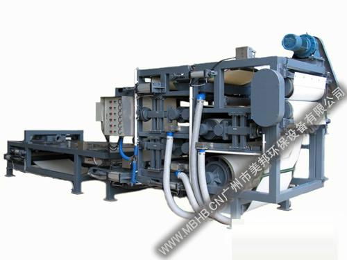 3 Pair of Nip Squeezing Rollers Dewatering Machine