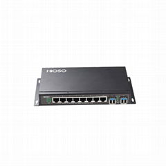 1000M 8 TP + 2 SFP uplink/cascaded Industrial Ethernet Switch