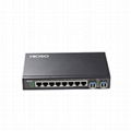 100/1000M 10 Ports Ring Type Ethernet